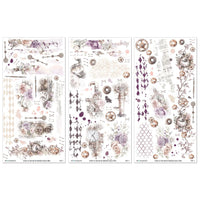 49 & Market Echoes of Time Blendable 6 x 12 Rub-On Transfer Set