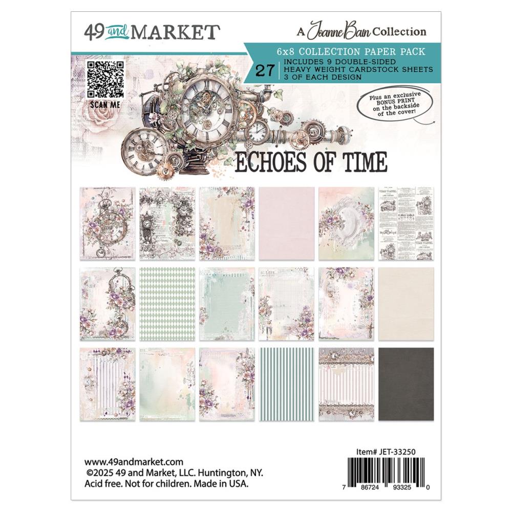 49 & Market Echoes of Time 6 x 8 Collection Pack