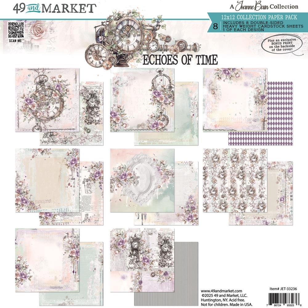 49 & Market Echoes of Time 12x12 Collection Pack