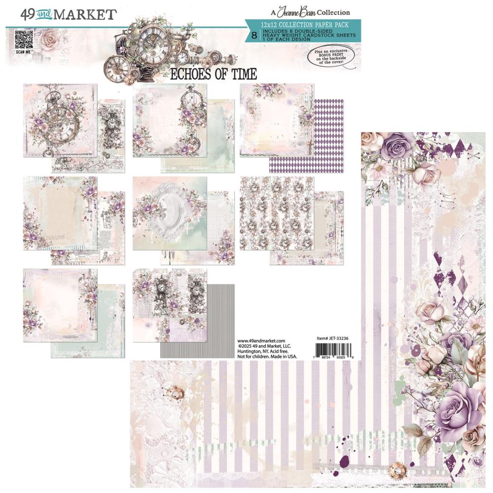 49 & Market Echoes of Time 12x12 Collection Pack