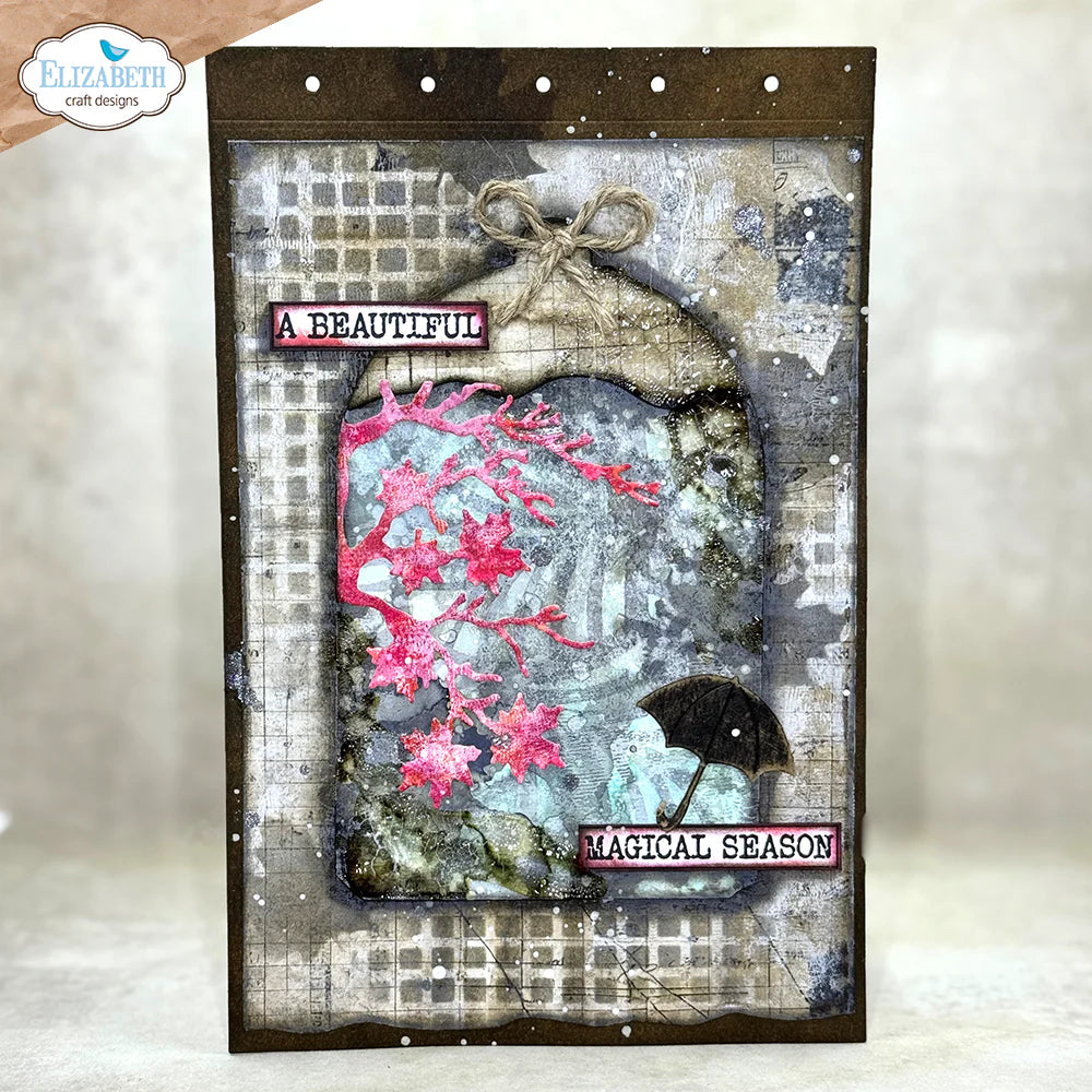 Elizabeth Craft Designs Journal Phrases 6 Stamp Set