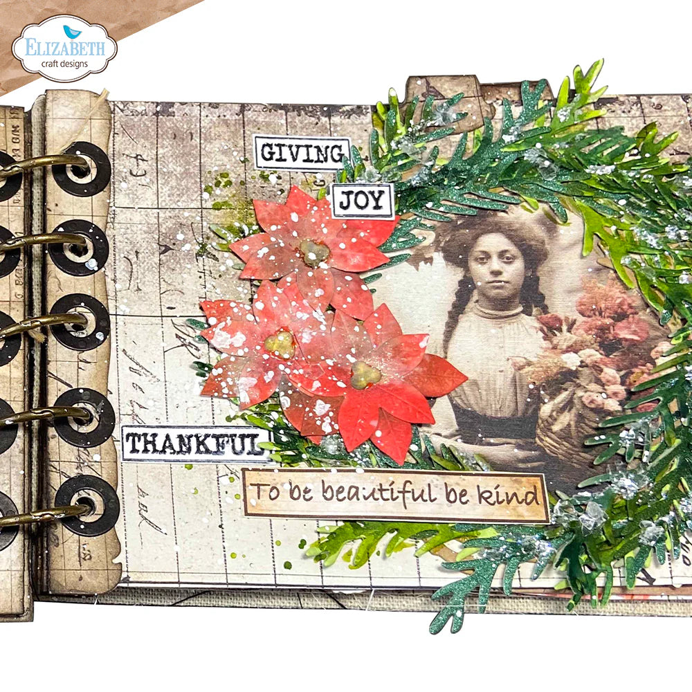 Elizabeth Craft Designs Journal Phrases 6 Stamp Set