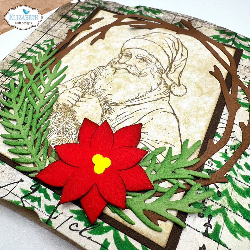 Elizabeth Craft Designs Santa Stamp Set