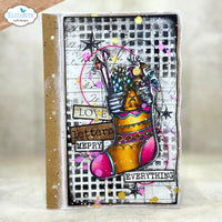 Elizabeth Craft Designs Deck the Halls Die & Stamp Set