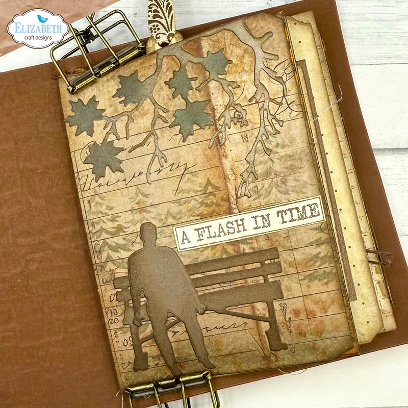 Elizabeth Craft Designs Build a Journal XL Metal Die Set
