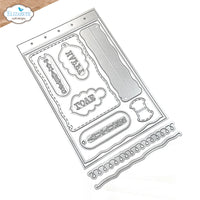 Elizabeth Craft Designs Build a Journal Metal Die Set
