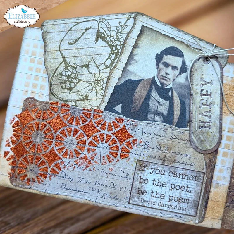 Elizabeth Craft Designs Build a Journal Metal Die Set