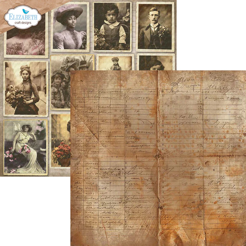 Elizabeth Craft Designs Backgrounds Volume 3 12” x 12” Paper Pack