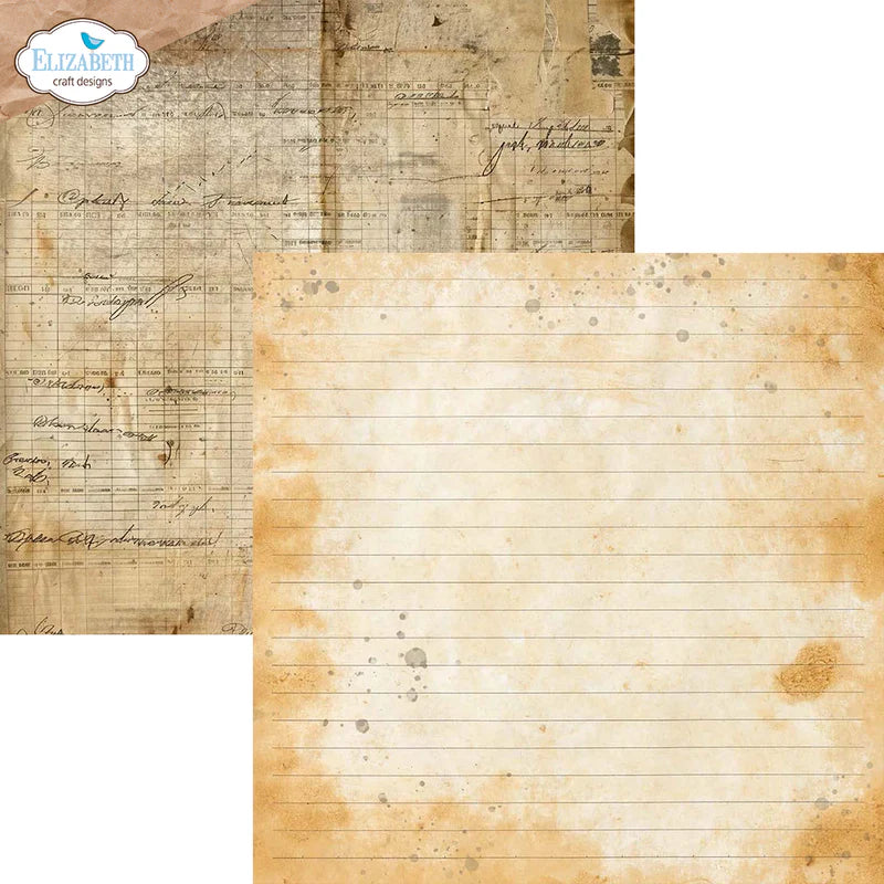 Elizabeth Craft Designs Backgrounds Volume 3 12” x 12” Paper Pack