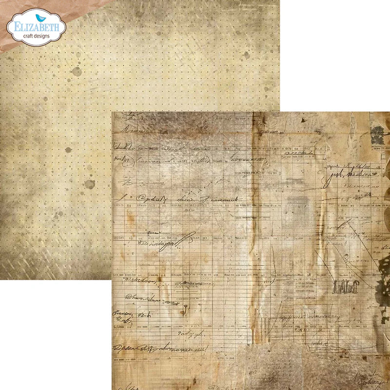 Elizabeth Craft Designs Backgrounds Volume 3 12” x 12” Paper Pack
