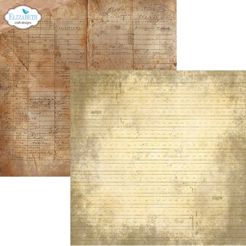 Elizabeth Craft Designs Backgrounds Volume 3 12” x 12” Paper Pack