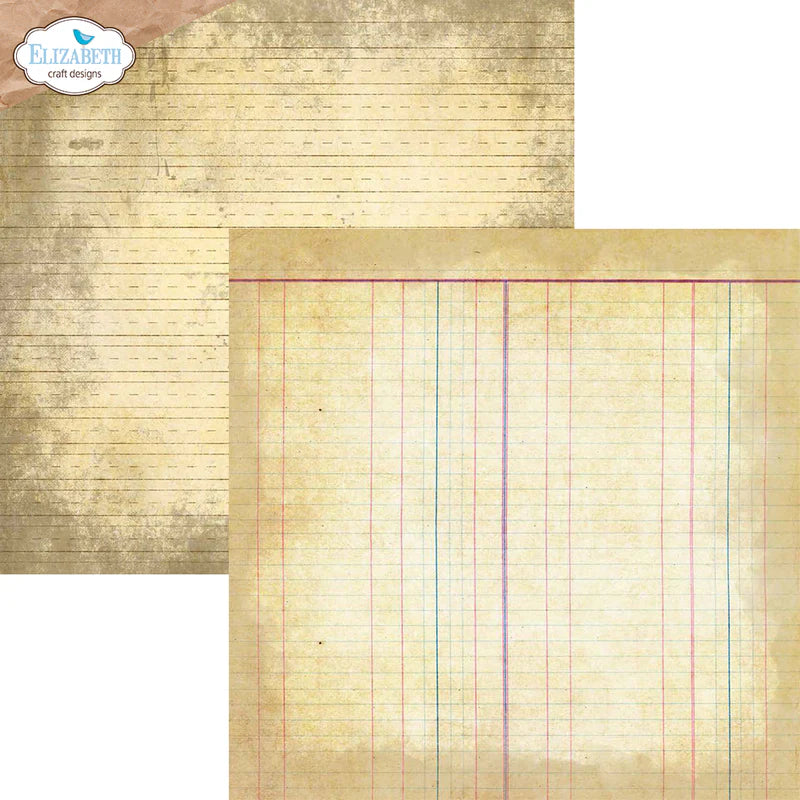 Elizabeth Craft Designs Backgrounds Volume 3 12” x 12” Paper Pack
