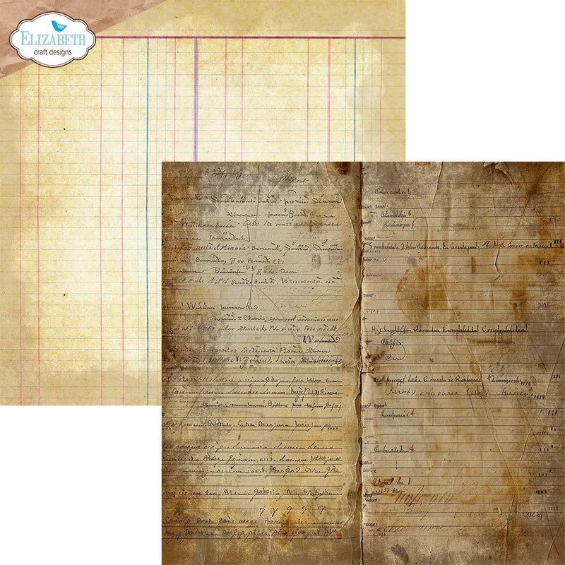 Elizabeth Craft Designs Backgrounds Volume 3 12” x 12” Paper Pack