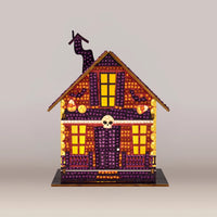 Diamond Art Club LED 3D Gem House - Pumpkin Glow Manor