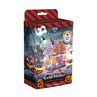 Diamond Art Club LED 3D Gem House - Pumpkin Glow Manor
