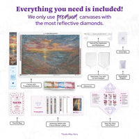 Diamond Art Club SQUARES Beachside Gathering