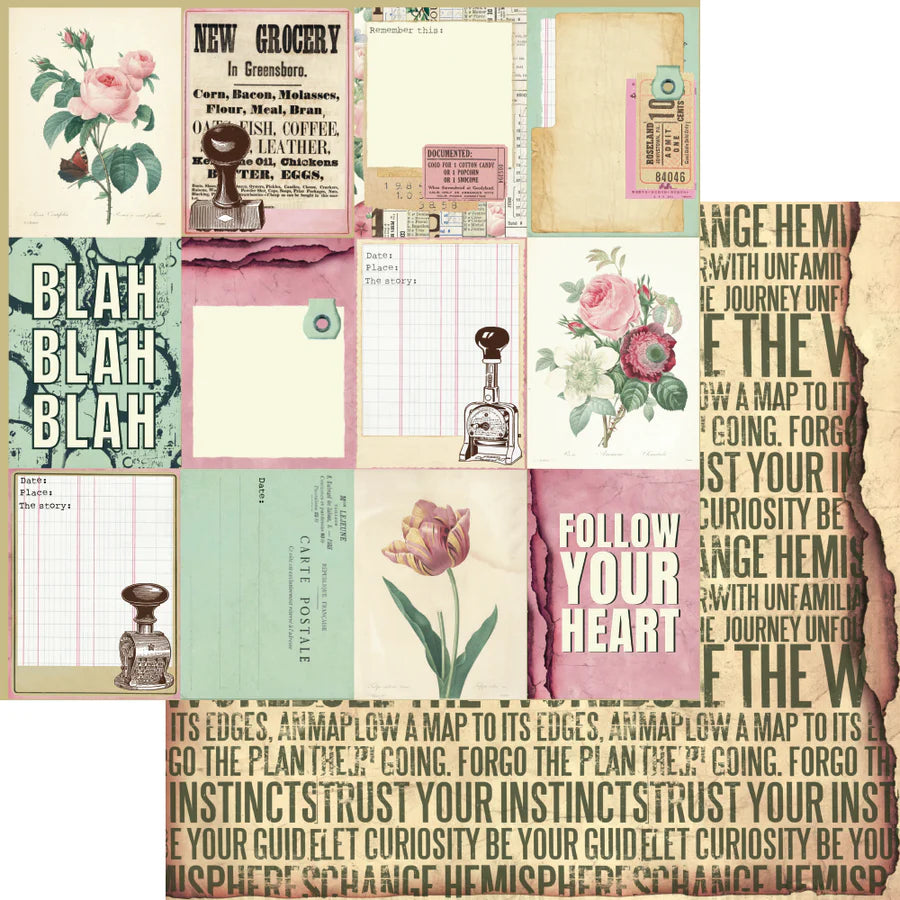 Elizabeth Craft Designs Petal Pink 12” x 12” Paper
