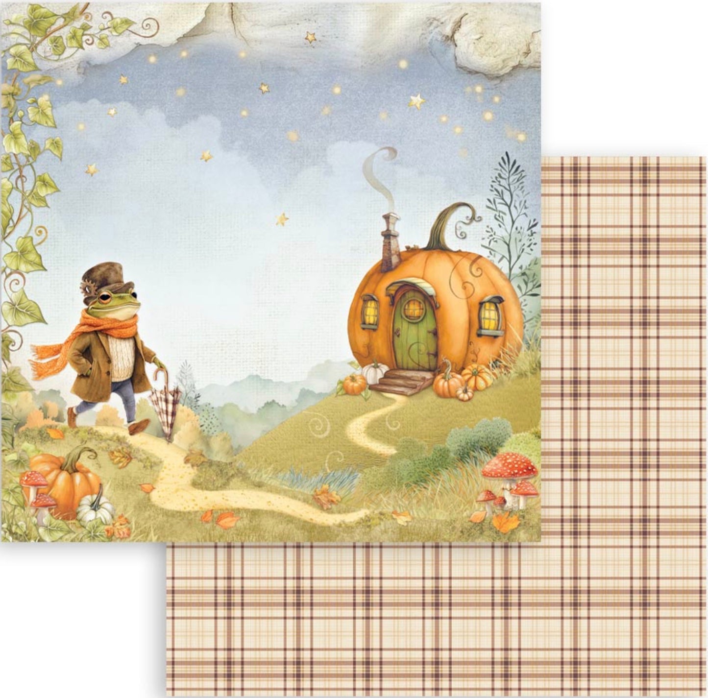 Stamperia Whispering Woods 12” x 12” Paper Pad