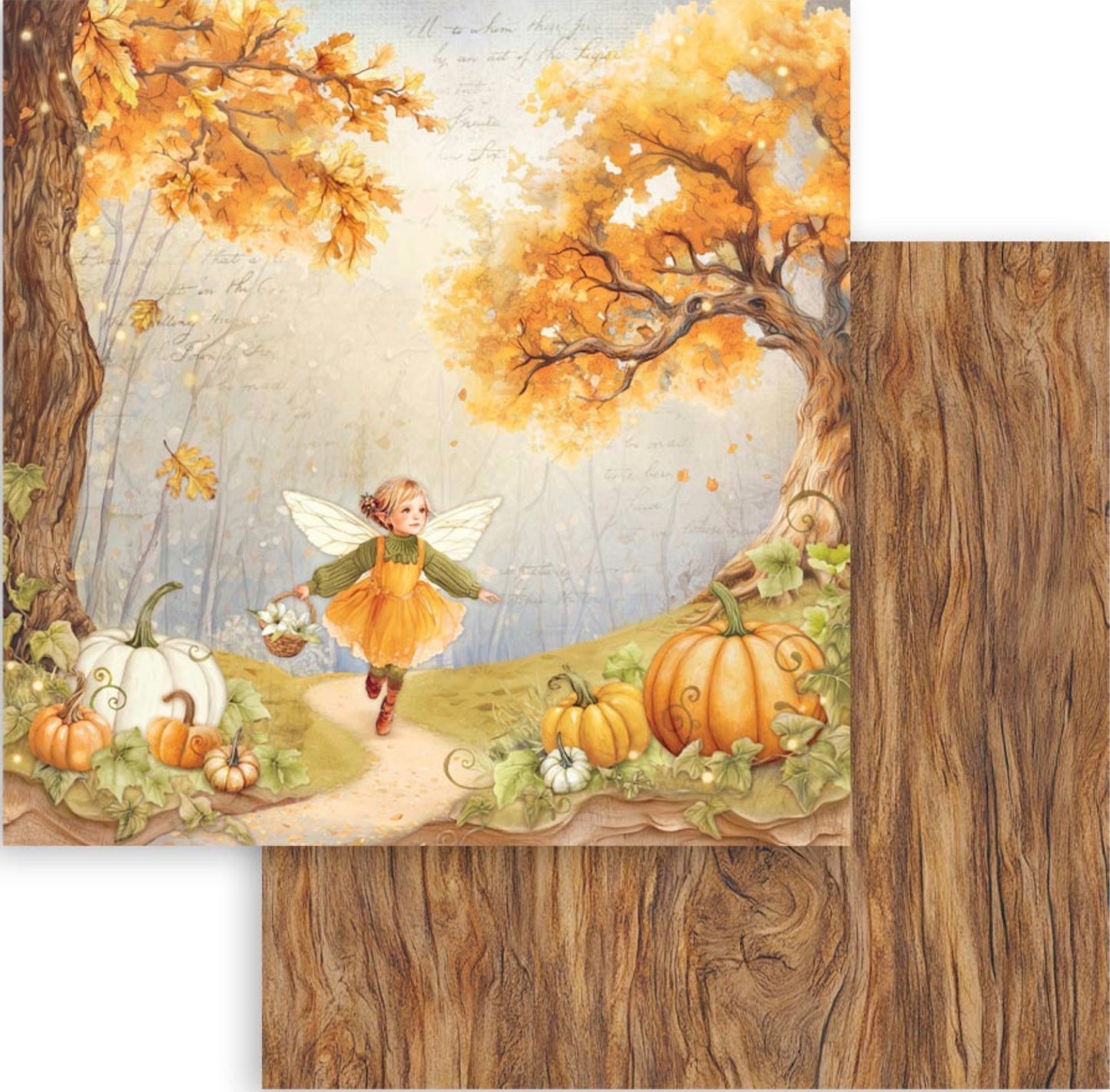 Stamperia Whispering Woods 12” x 12” Paper Pad