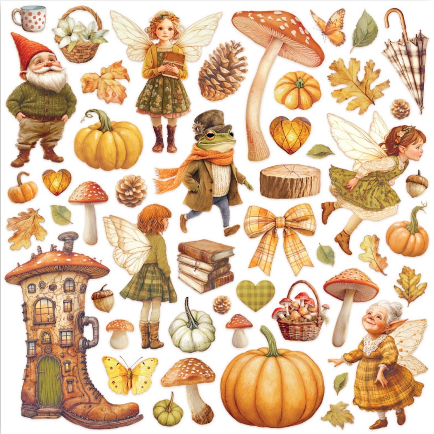 Stamperia Whispering Woods 12” x 12” Paper Pad