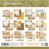 Stamperia Whispering Woods 12” x 12” Paper Pad