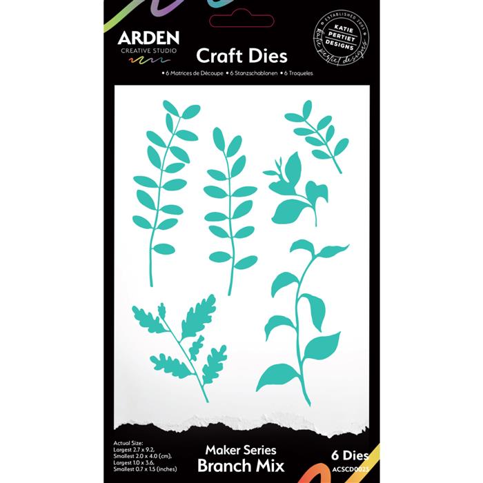Arden Creative Studio - Maker Series - Branch Mix Craft Die Set
