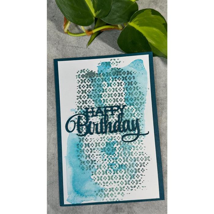 Arden Creative Studio - Stacked Sentiment Series - Happy Birthday Craft Die