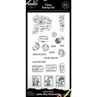 Arden Creative Studio - Maker Series - Letter Box Postmarks Stamp Set