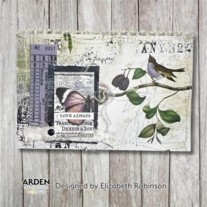 Arden Creative Studio - Maker Series - Typecast Mix Background Stamp