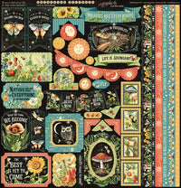 Graphic 45 Life Is Abundant 12” x 12” Collection Pack with Stickers