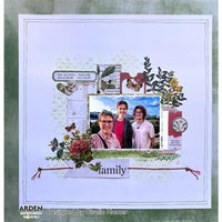 Arden Creative Studio Laurel Grove 6 x 8 Rub-On Transfer Set