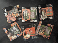 Graphic 45 Ghostly Greetings - Swing Card Set 2025 Kit 7