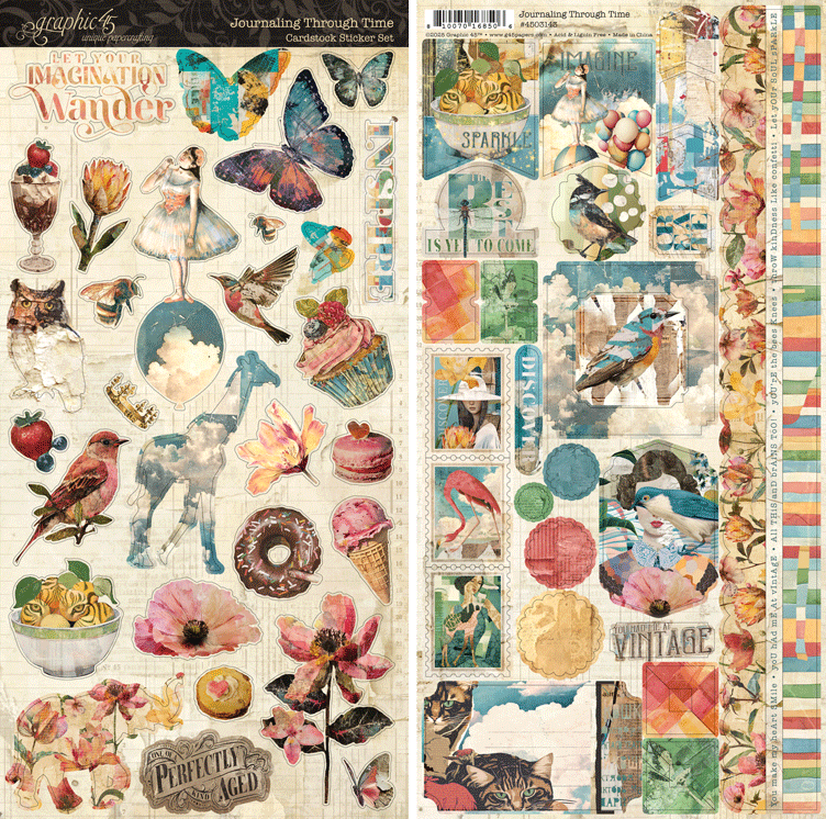 BUY IT ALL: Graphic 45 Journaling Through Time Collection