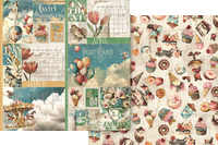 Graphic 45 Journaling Through Time 12” x 12” Collection Pack