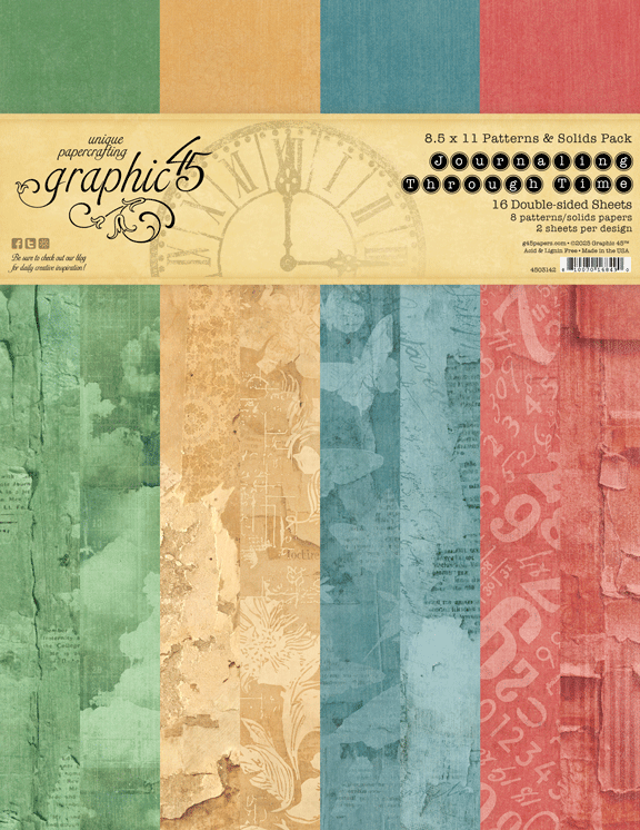 BUY IT ALL: Graphic 45 Journaling Through Time Collection