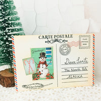 Elizabeth Craft Designs Postcard Parts Stamp Set