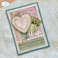 Elizabeth Craft Designs Lace, Heart & Doily Metal Die Set