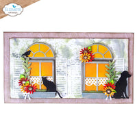 Elizabeth Craft Designs Through the Window Metal Die Set