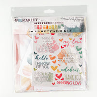 49 & Market Spectrum Sherbet - Sherbet Card Kit