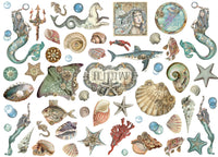 Stamperia Songs of the Sea Creatures Die Cuts