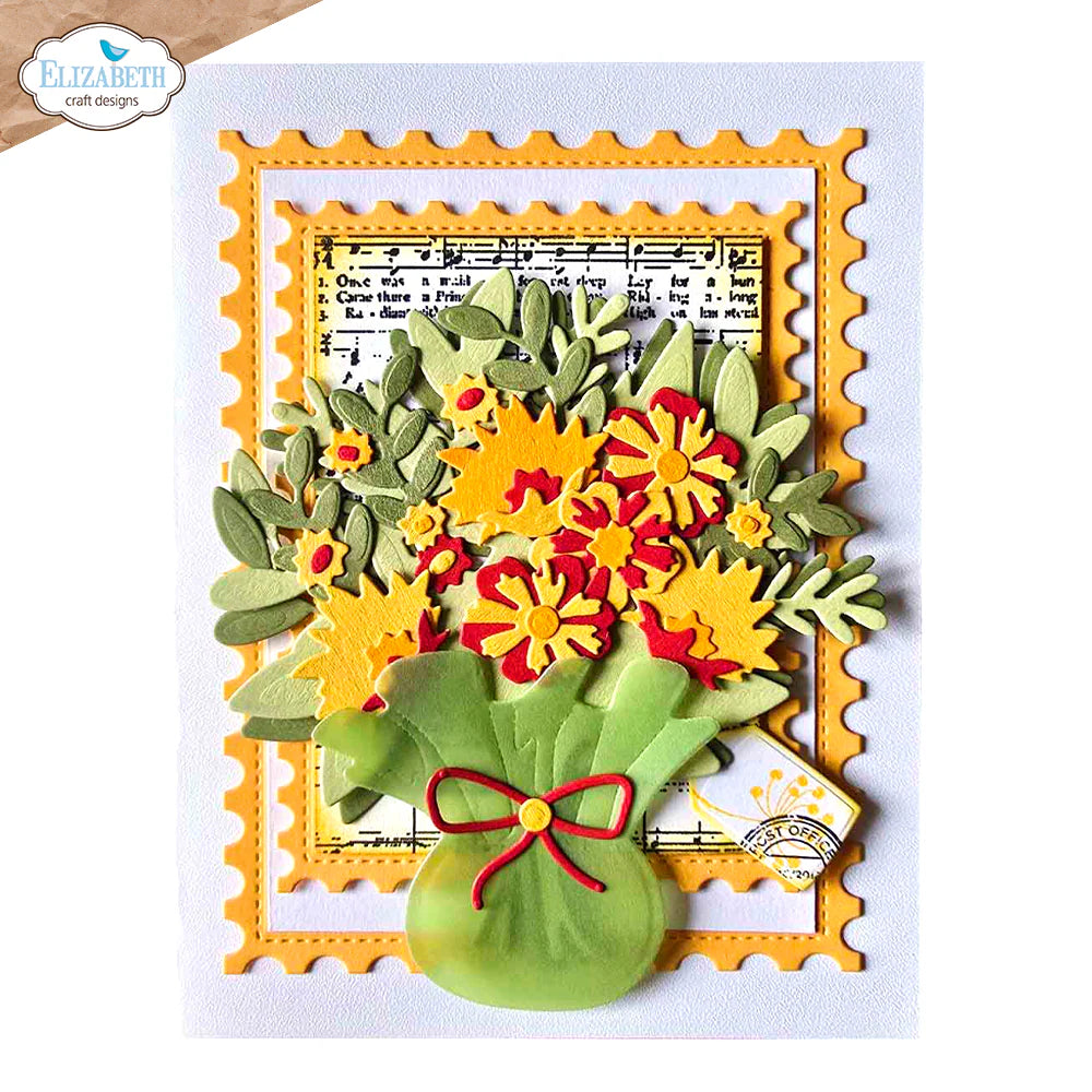 Elizabeth Craft Designs Build A Bouquet Metal Die Set