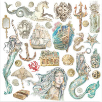 Stamperia Songs of the Sea 12” x 12” Paper Collection
