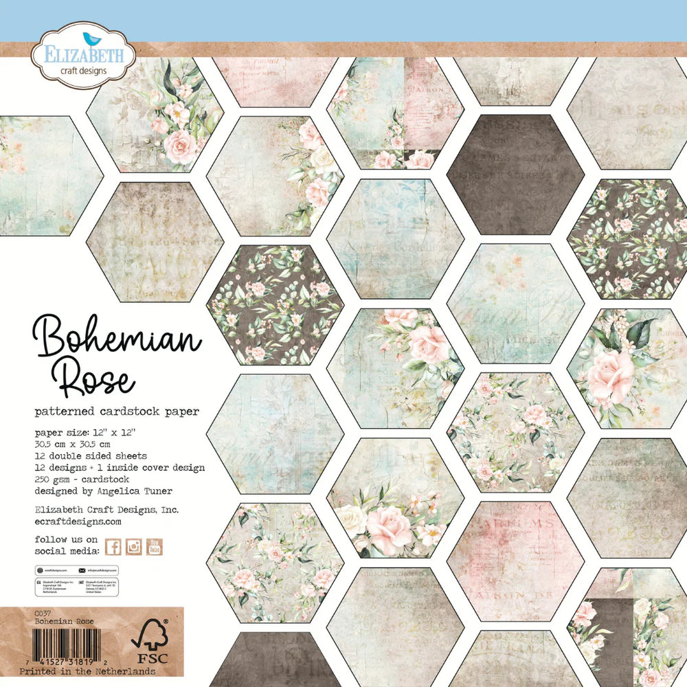 BUY IT ALL: Elizabeth Craft Designs Bohemian Rose Collection