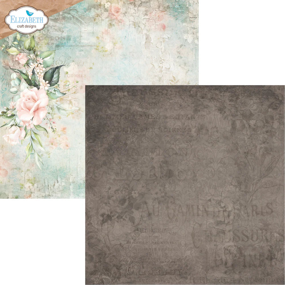 Elizabeth Craft Designs Bohemian Rose 12” x 12” Paper Pack