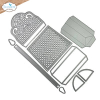 Elizabeth Craft Designs Delicate Fancy Purse Metal Die Set
