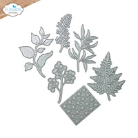 Elizabeth Craft Designs Fern & Greenery Metal Die Set