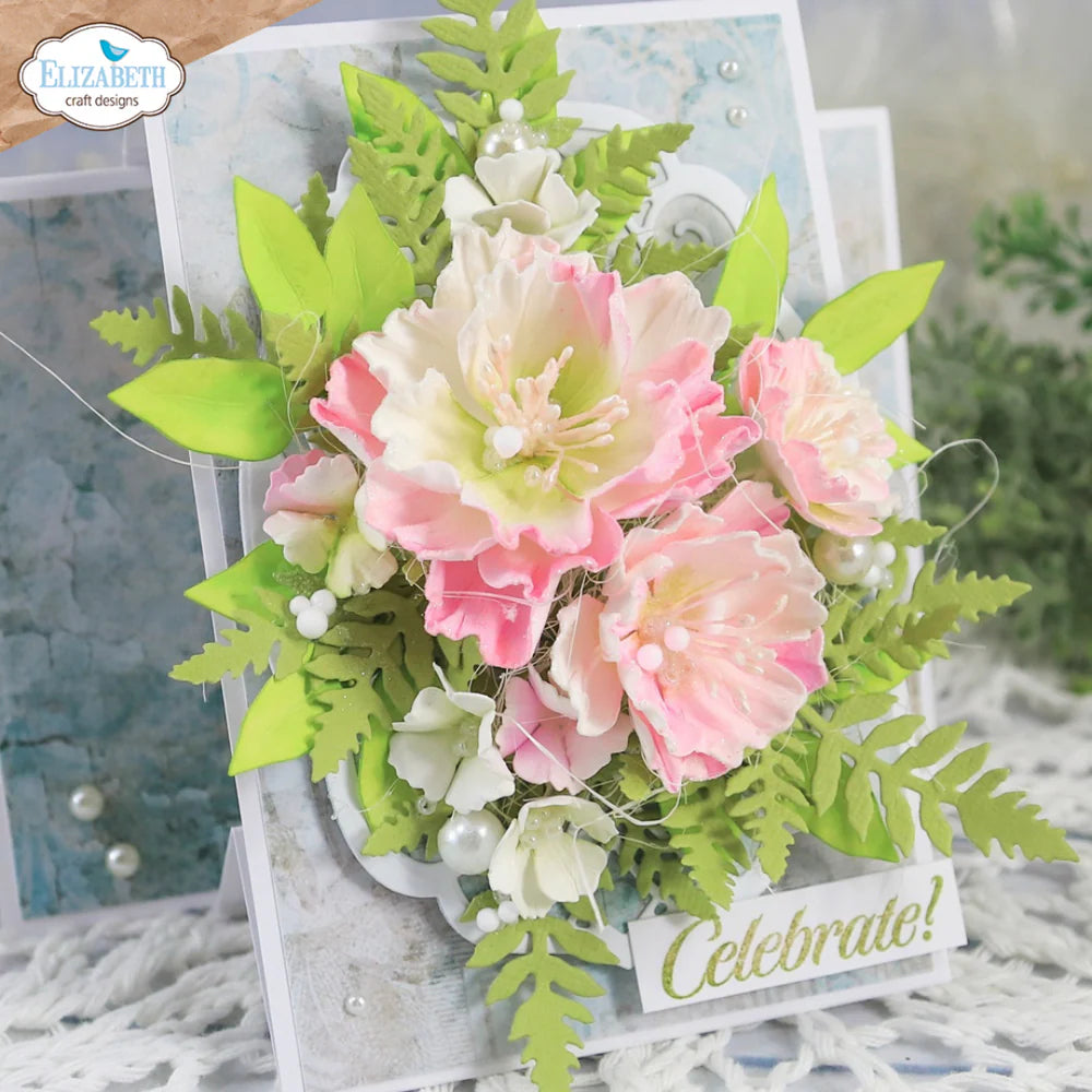 Elizabeth Craft Designs Fern & Greenery Metal Die Set