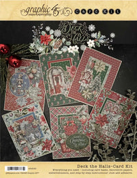 Graphic 45 Deck the Halls - Layered Dimensional Card Set 2025 Kit 8
