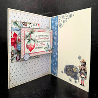 Graphic 45 Deck the Halls - Layered Dimensional Card Set 2025 Kit 8