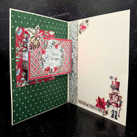 Graphic 45 Deck the Halls - Layered Dimensional Card Set 2025 Kit 8
